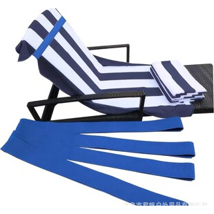 Microfiber Beach Chair Towel Cover — actual product photo
